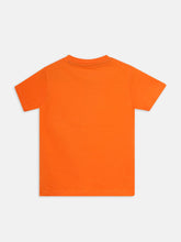 Load image into Gallery viewer, Boys PJ Set S/S(Style-OSB201306) Orange/Dark Blue