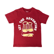 Load image into Gallery viewer, Boys S/S Tee (Style-TB231102) Maroon