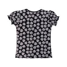 Load image into Gallery viewer, Girls S/S Top (Style-TG231202) Black