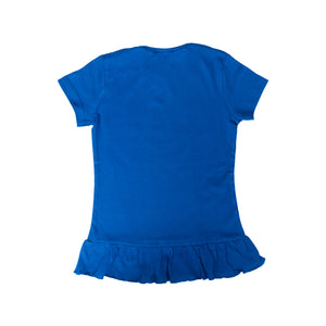Girls S/S Top (Style-TG231206) Blue