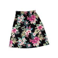 Load image into Gallery viewer, Girls AOP Skirt (Style-TG231212) Black