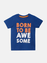 Load image into Gallery viewer, Boys S/S Tee (Style-OTB192101) Royal Blue