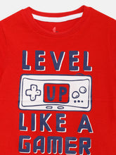 Load image into Gallery viewer, Boys S/S Tee (Style-OTB192104) Red