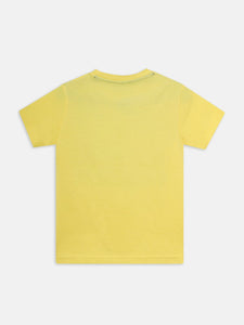 Boys PJ Set S/S(Style-OSB201305) Yellow/Grey