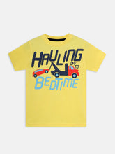 Load image into Gallery viewer, Boys PJ Set S/S(Style-OSB201305) Yellow/Grey