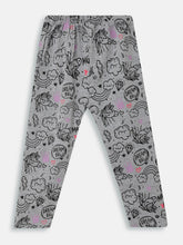 Load image into Gallery viewer, Girls PJ Set S/S(Style-OSG202404) Dark Teal/Grey