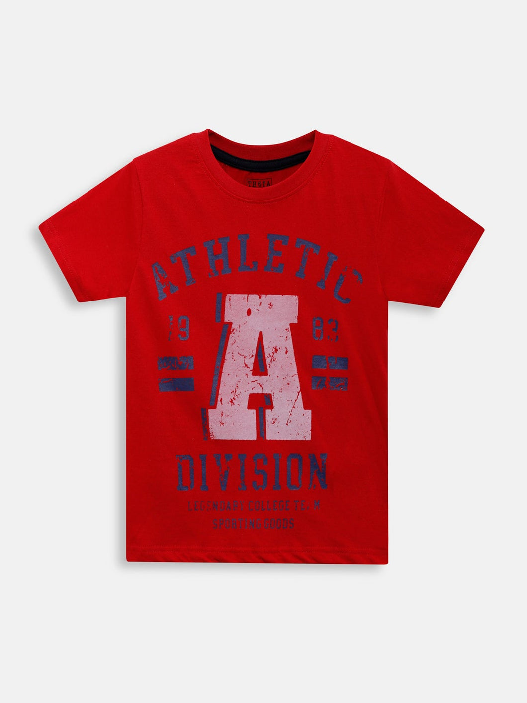 Boys S/S Tee (Style-OTB211101) Red