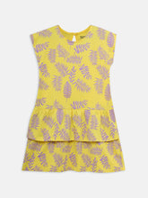 Load image into Gallery viewer, Girls Dress (Style-OTG211204) - Yellow