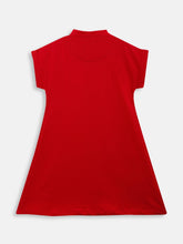 Load image into Gallery viewer, Girls Tunic Top (Style-OTG211205) Red